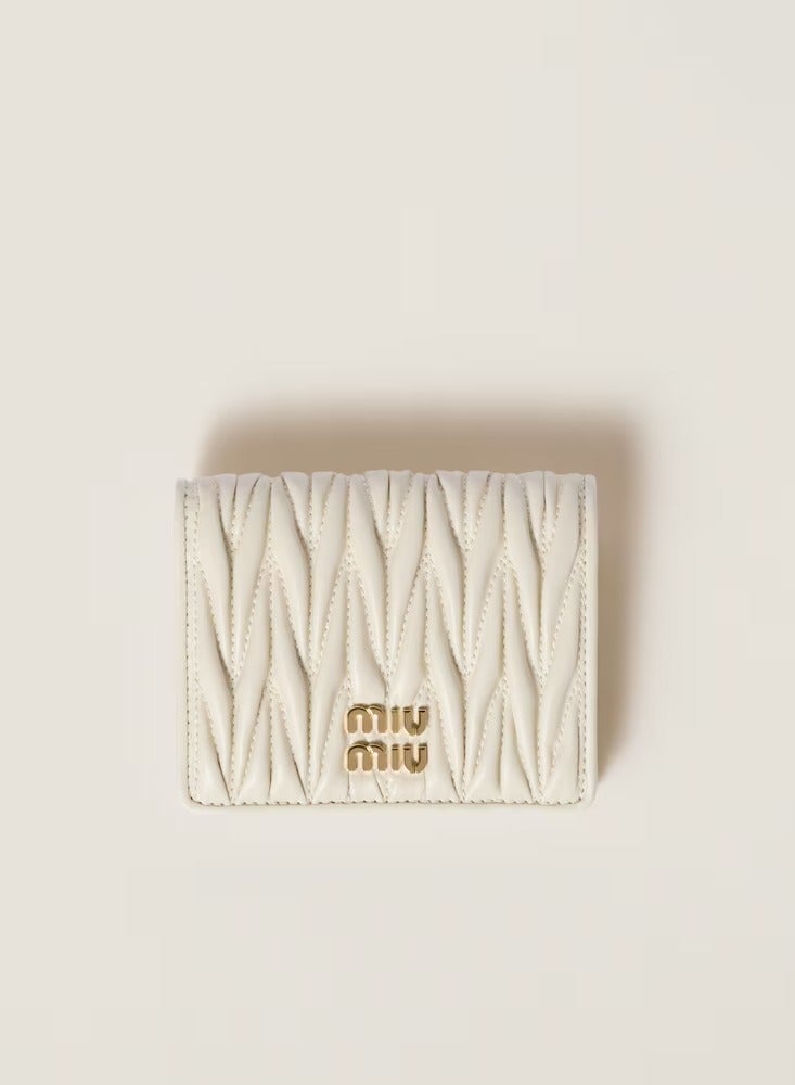 مياو مياو محفظة صغيرة من جلد النابا المطرز - Image 1