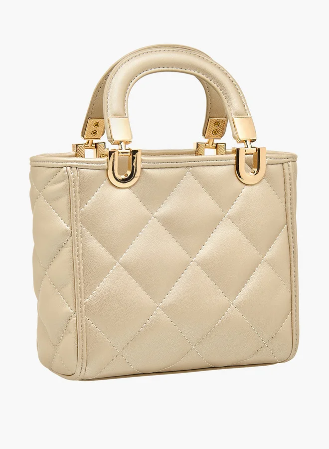 فلورا بيلا من شو إكسبرس Quilted Crossbody Bag with Detachable Shoulder Strap
