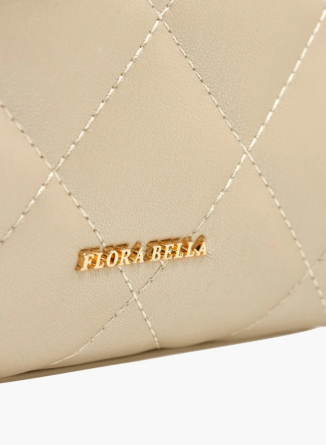 فلورا بيلا من شو إكسبرس Quilted Crossbody Bag with Detachable Shoulder Strap