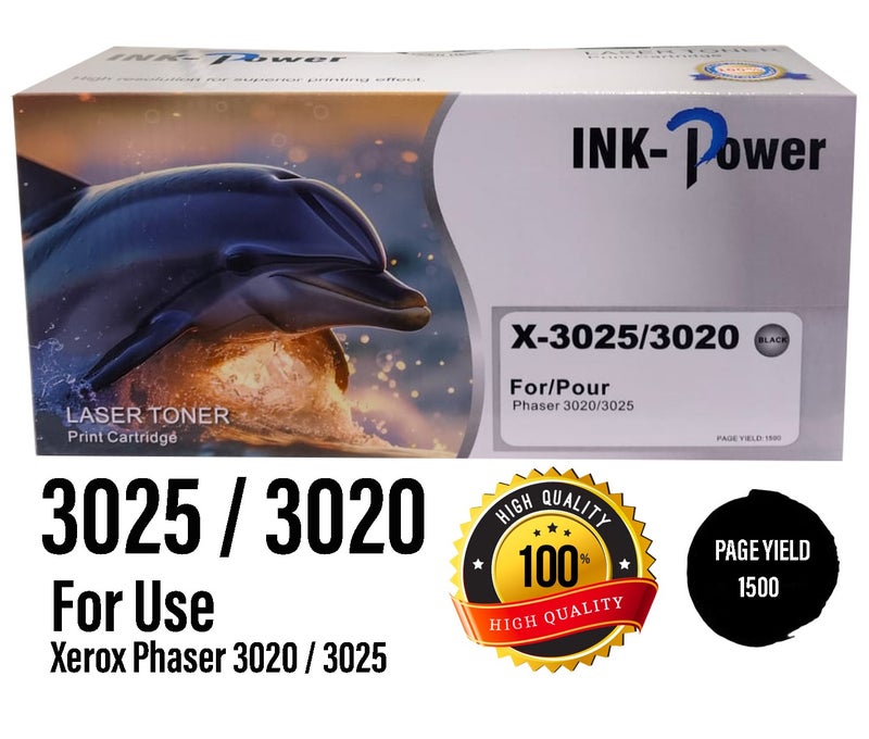 اينك باور خرطوشة حبر بديلة 3020 3025 لطابعات Xerox 106R02770 متوافقة مع طابعات Xerox Phaser 3020 WorkCentre 3025 - Image 1
