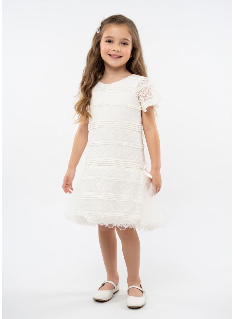 Queen SNOW WHITE  Girls Party Dress, Princess Dress Party Wear Wedding Evening Formal Pageant Dance Gown for Birthday Kid Girls Elegant - Image 2