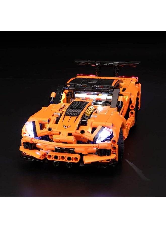 BRIKSMAX BRIKSMAX Led Lighting Kit for Technic Chevrolet Corvette ZR1 - Compatible with Lego 42093 Building Blocks Model- Not Include The Lego Set  - Image 3