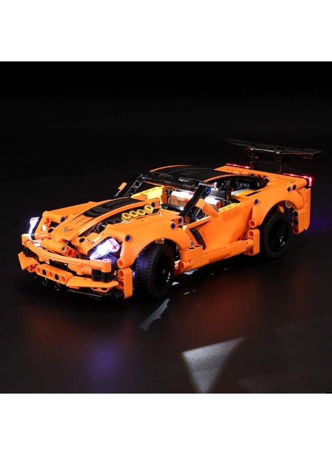 BRIKSMAX Led Lighting Kit for Technic Chevrolet Corvette ZR1 - Compatible with Lego 42093 Building Blocks Model- Not Include The Lego Set