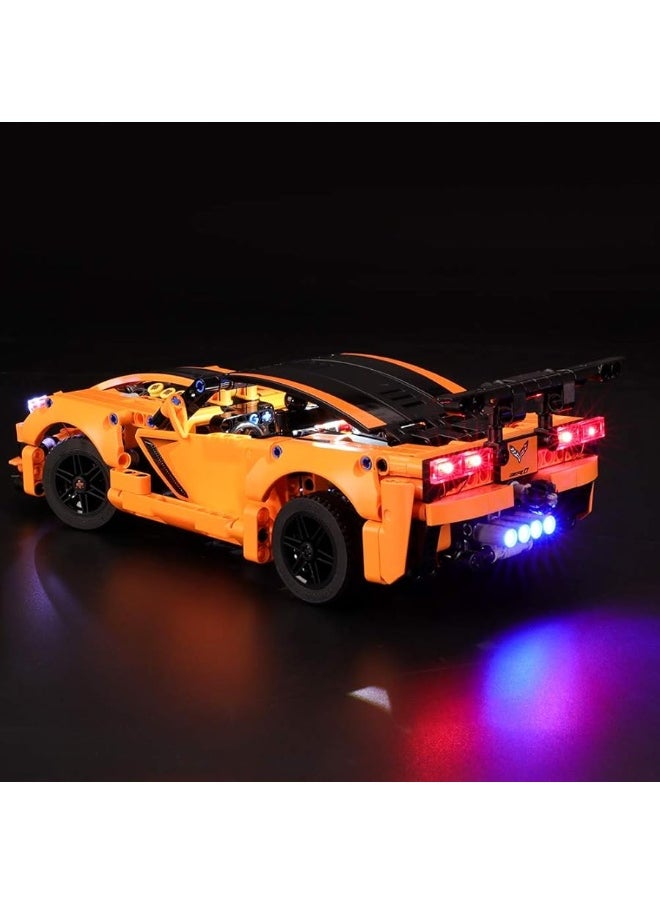 BRIKSMAX BRIKSMAX Led Lighting Kit for Technic Chevrolet Corvette ZR1 - Compatible with Lego 42093 Building Blocks Model- Not Include The Lego Set  - Image 5