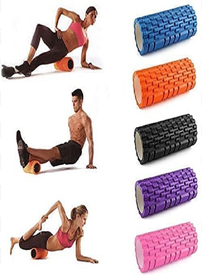 ULTIMAX Yoga Foam Roller Massage Fitness Equipment Massager Multicolor-1Pcs-60cm - Image 3
