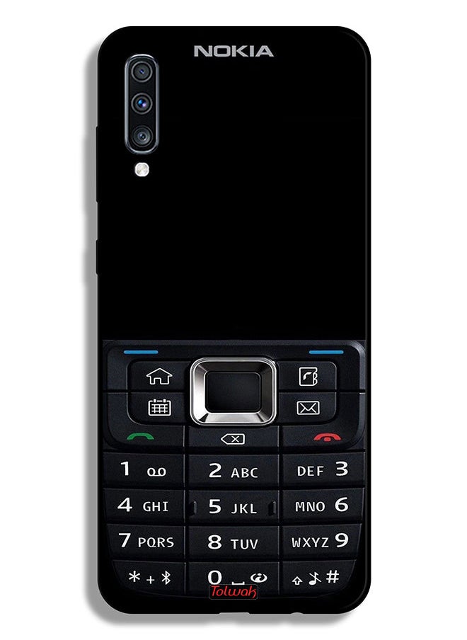 Tolwak غطاء حماية لهاتف Samsung Galaxy A70 بنمط هاتف قديم  - Image 1
