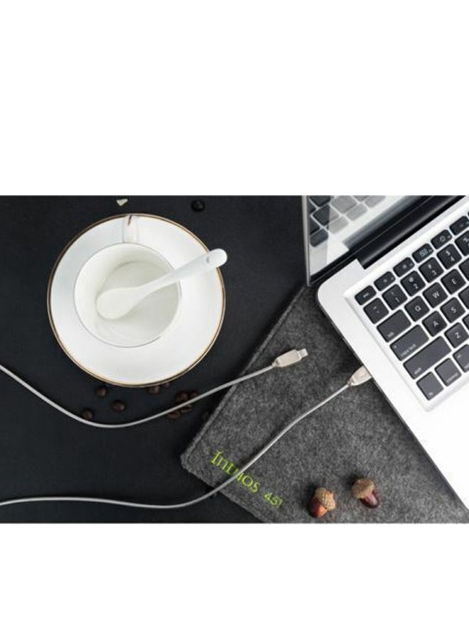 NIPUDUN Lightning USB cable for iPhone, silver  - Image 3
