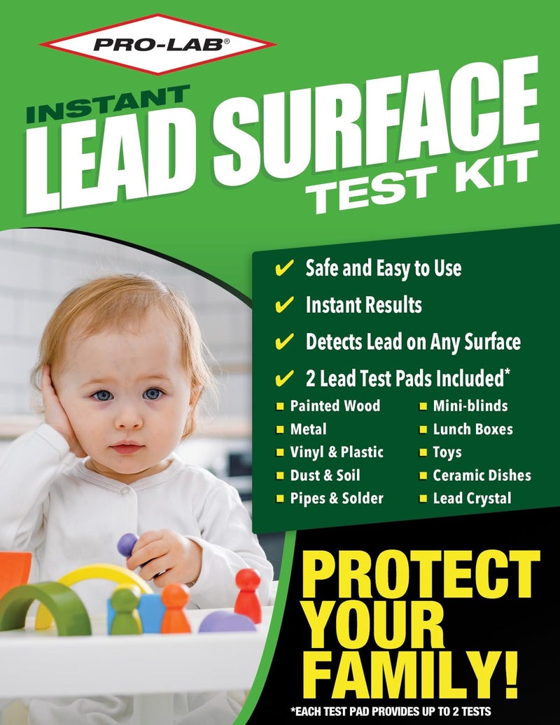 PROLAB PRO-LAB Lead Surface Do It Yourself DIY Test Kit LS104