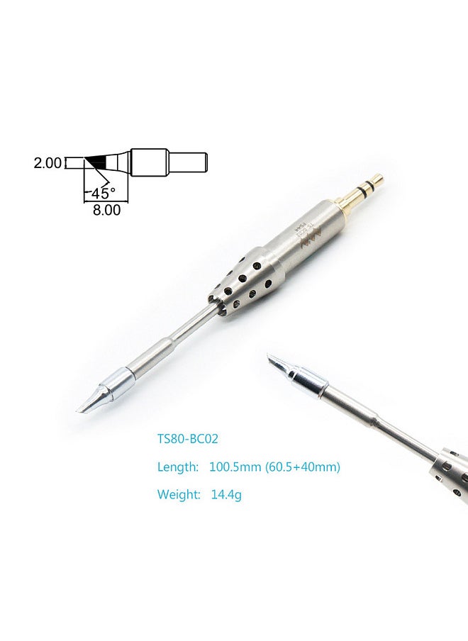 Miniware Digital Soldering Iron Bit Accessoty Internally Heated Type Welding Tips Easy Installation Replacement Heads 5 Types Optional  - Image 3