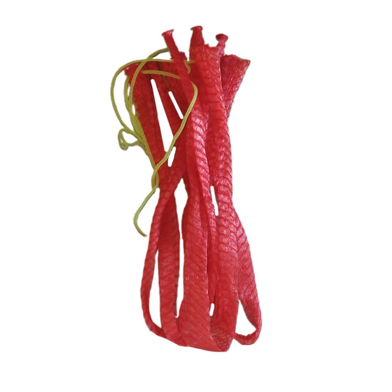 100PCS Watermelon Mesh Storage Bag Portable Vegetable Fruit Travel Articles Carrying Pouch for Outdoor - 60cm - Image 5