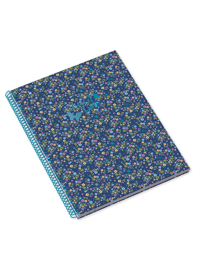 Ambar 1-Piece A4 Size Spiral Notebook Single Lined Ruling For Girls Assorted Designs - Image 2