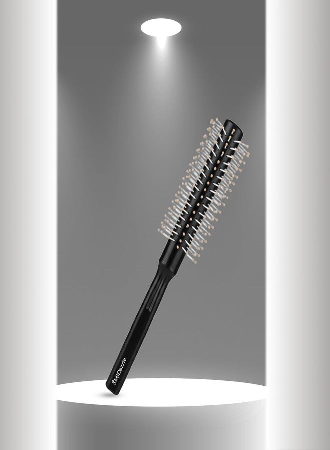 Midazzle Round Hair Brush for Men and Women | For Adding Curls, Volume, Waves, Quick Blowout, Straightening, Curling, Drying, | Hair Roller Brush for Hair Styling (MIHB0041) - Image 3