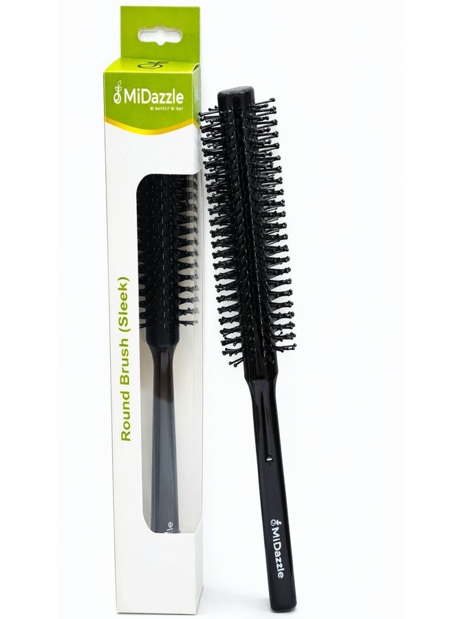 Midazzle Round Hair Brush for Men and Women | For Adding Curls, Volume, Waves, Quick Blowout, Straightening, Curling, Drying, | Hair Roller Brush for Hair Styling (MIHB0041) - Image 1