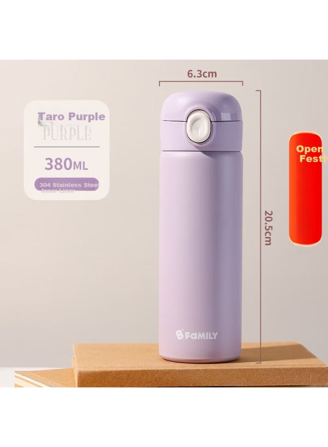 Upstyle Insulated Stainless Steel Water Bottle For Women, Kids, And Students, 304 Stainless Steel, Small Capacity, Cute Design - Image 1