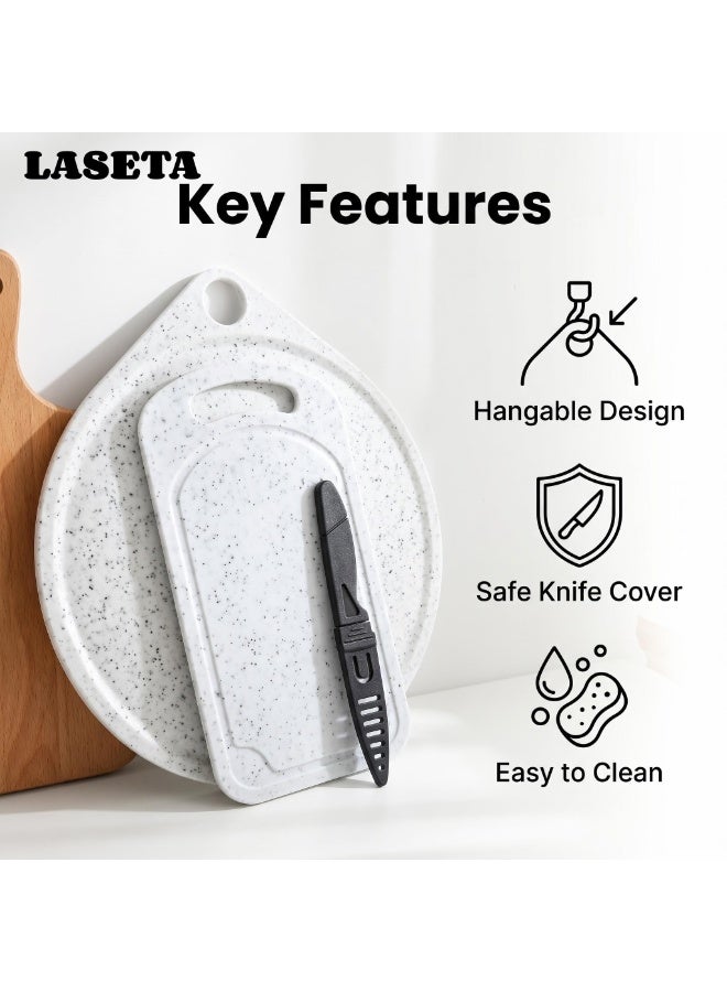 Laseta chopping board  knife  kits - Image 2