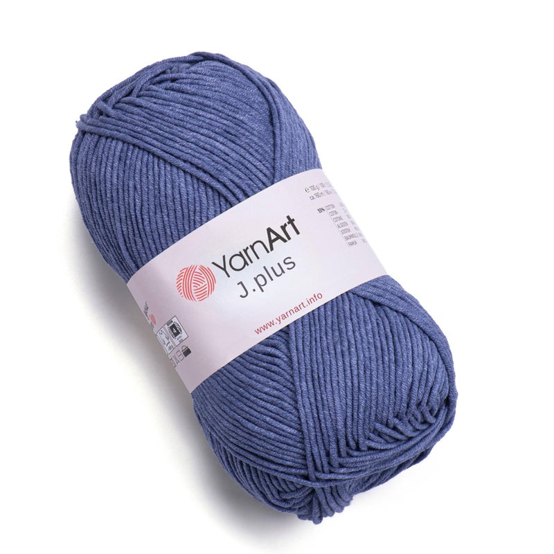 YarnArt JPlus Cotton Blend Yarn Knitting Crochetting Soft Baby Yarn 55 Cotton 45 Acrylic 100 g 35 oz 160 m 174 yds Weight 4 1 Skein 69