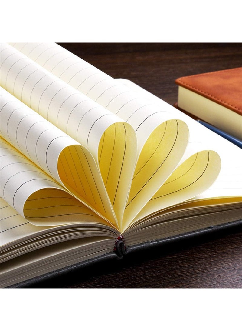 LYNLYN A5 Lined Journal Notebook, 360 Pages Thick Paper Writing Diary with Deer Head Pattern, Faux PU Leather Hardcover, Ideal for Office, School, Personal Journaling (Green) - Image 4