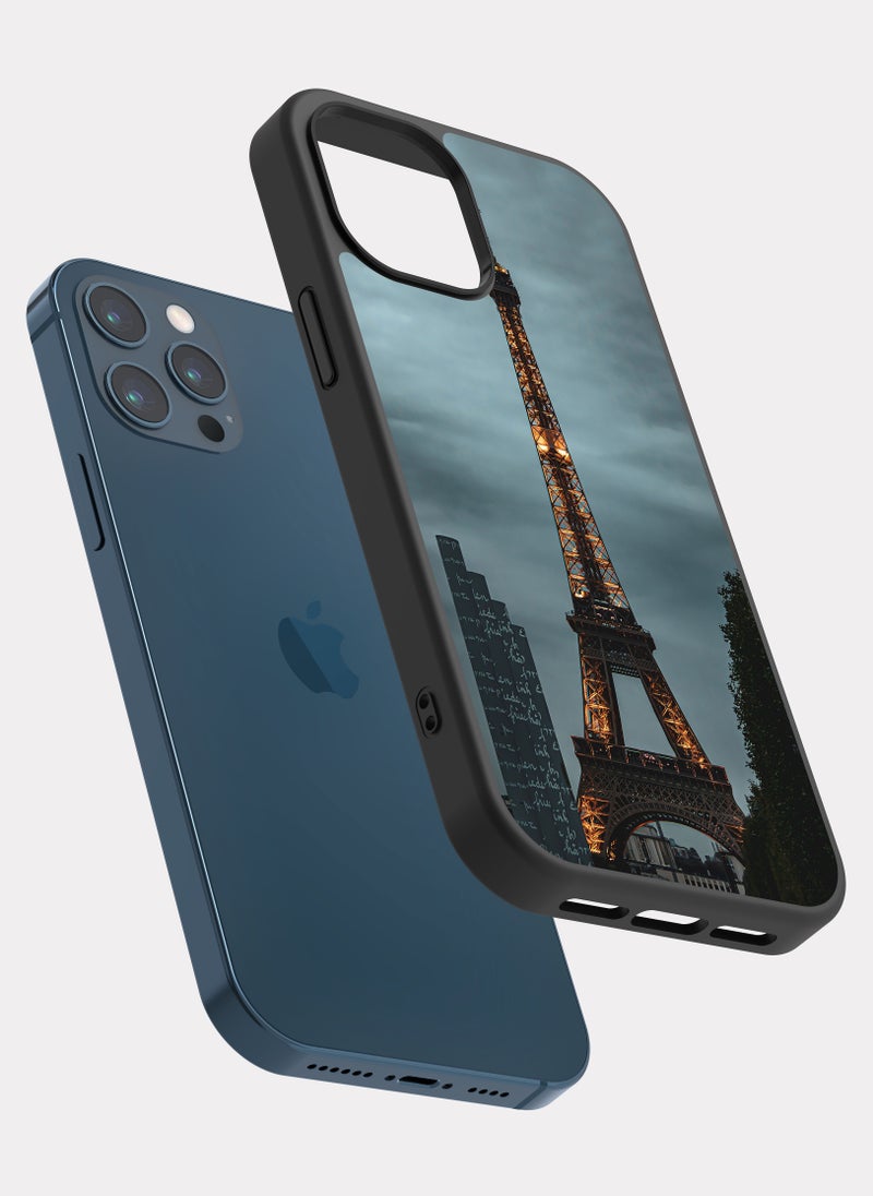 PXLAAT iPhone 12 Pro Max case cover Eiffel Tower Paris - Image 2