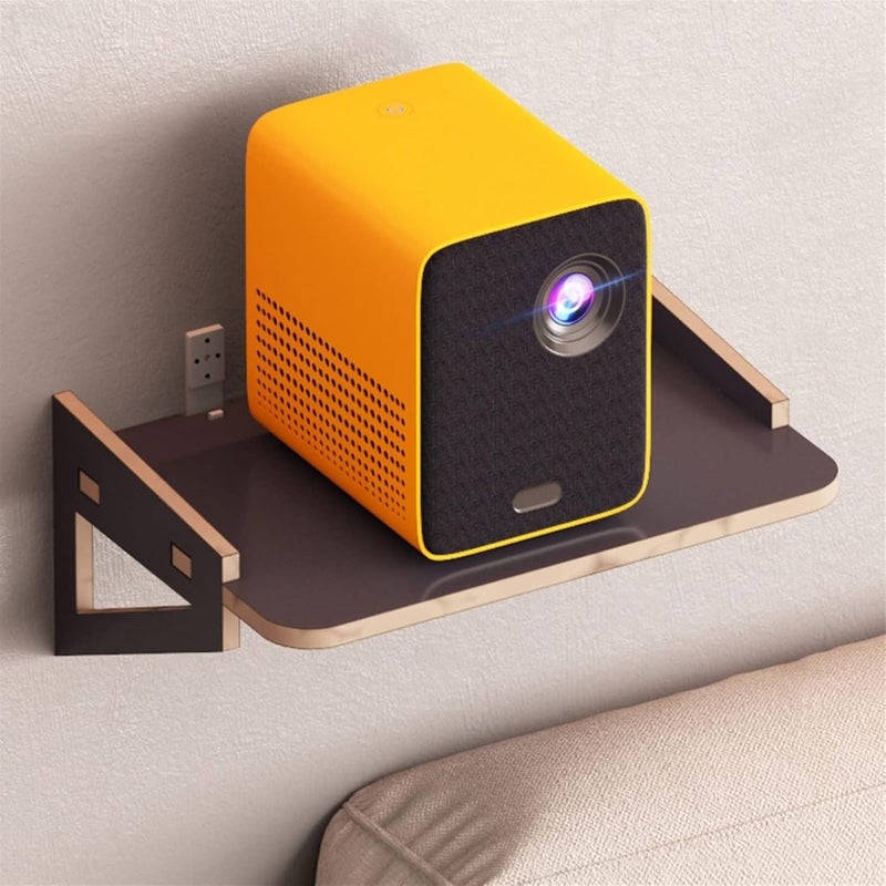 SONGCHAO Projector Mount Projector Rack Home Wall-Mounted Projector Shelf Bedside Heavy-Duty Projector Tray Rack Free Punch Projector Shelf Adjustable Office Projector Stand - Image 4
