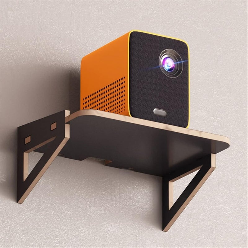 SONGCHAO Projector Mount Projector Rack Home Wall-Mounted Projector Shelf Bedside Heavy-Duty Projector Tray Rack Free Punch Projector Shelf Adjustable Office Projector Stand - Image 5