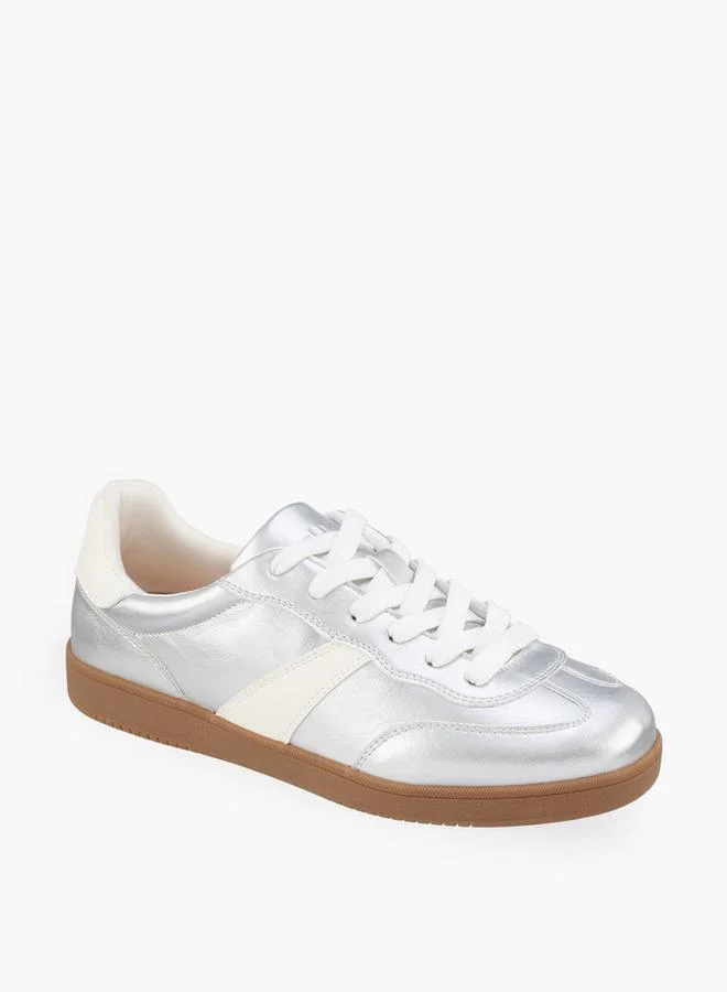 Celeste SILVER Women Lace-Up Sneakers for Women | Best Price UAE