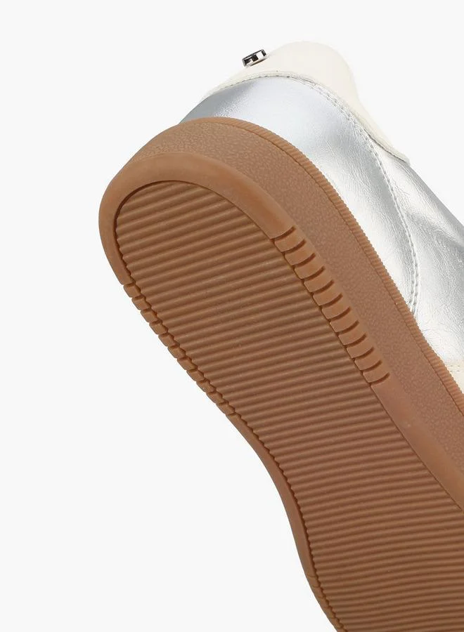 Celeste SILVER Women Lace-Up Sneakers for Women | Best Price UAE