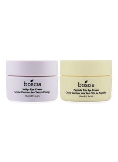Boscia Day and Night Eye Cream Duo, 2 Count (Pack of 1)