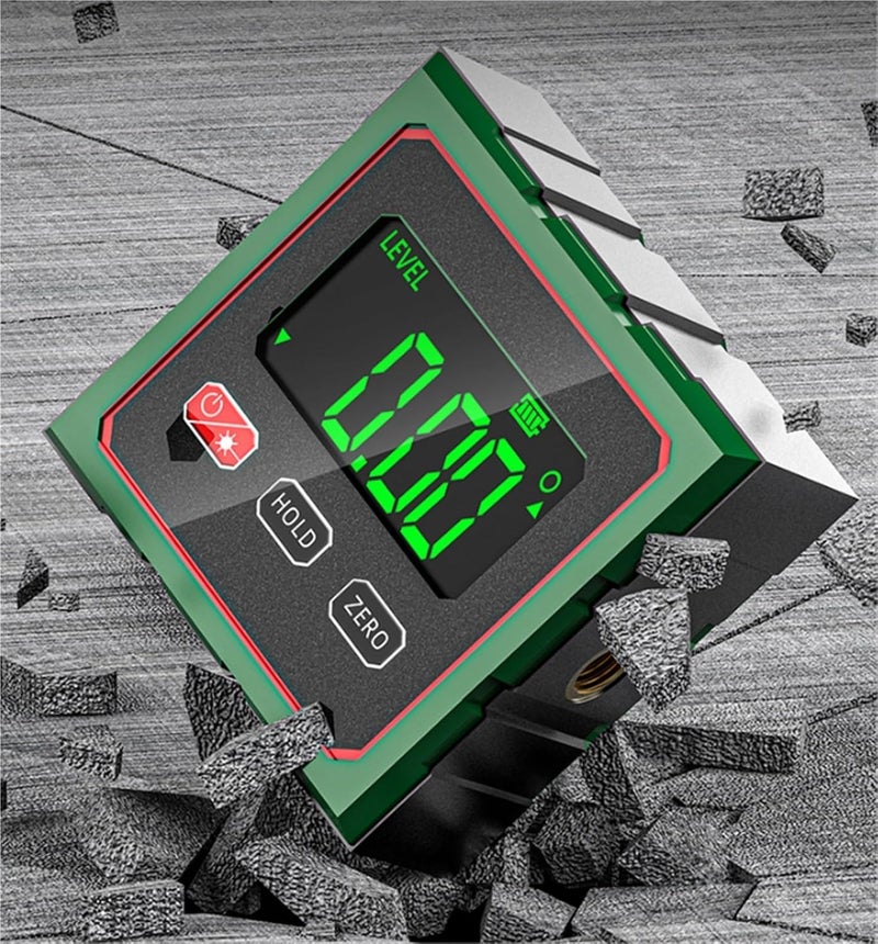 Digital Angle Finder, Digital Angle Finder Magnetic Inclinometer Level Box Protractor Gauge For Woodworking Construction And Machine Alignment,Angle Finder - Image 2