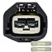 GROBARPART Engine Cooling Radiator Fan Resistor Right Connector Harness Pigtail Fit for Dodge Grand Caravan 20082020 Journey 20092020 Fit for Chrysler Town Country 20082016 Replaces 68054677Aa - Image 2