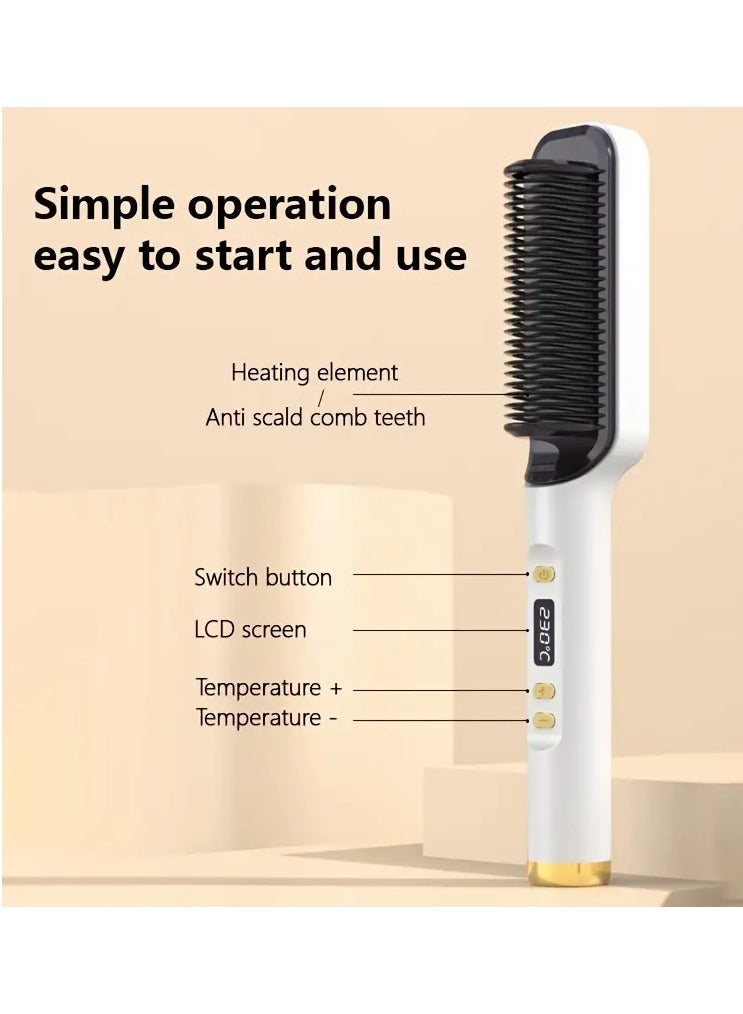 Goolsky Hair Straightener And Curler 2-in-1, Dual Voltage for Wet Or Dry Hair, Mini Hair Styling Tool for Home Use - Image 4