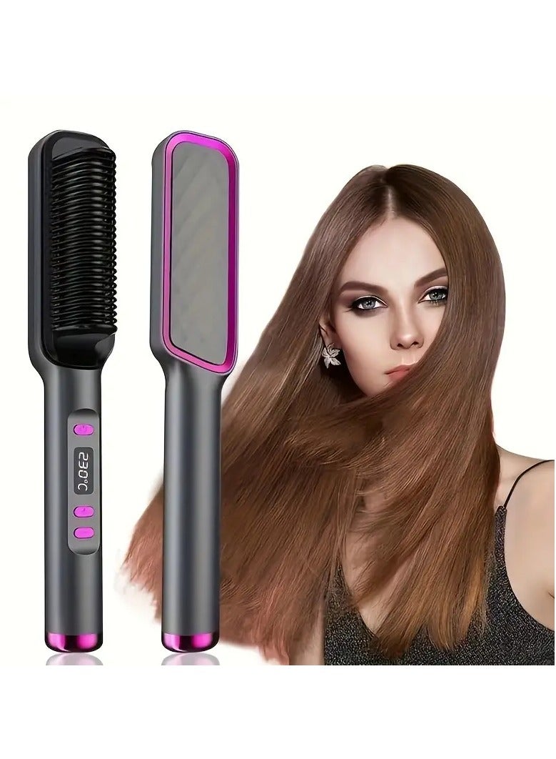 Goolsky Hair Straightener And Curler 2-in-1, Dual Voltage for Wet Or Dry Hair, Mini Hair Styling Tool for Home Use - Image 5