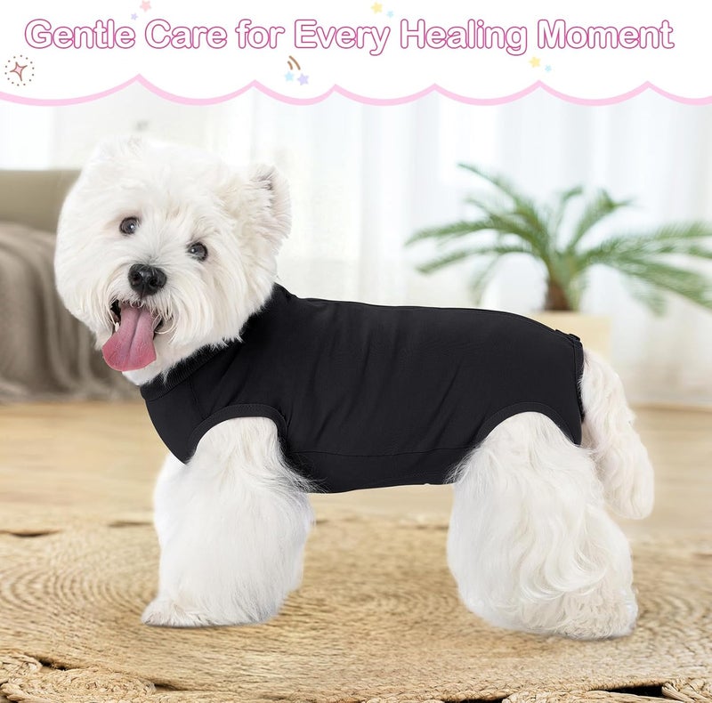 Coppthinktu Dog Surgery Suit Recovery Suit for Dogs After Surgery Female, Dog Onesie Neuter Puppy Spay Shirts, Post-Op Bodysuit Pajamas Anti Licking Abdominal Wounds Cone Alternative - Image 2