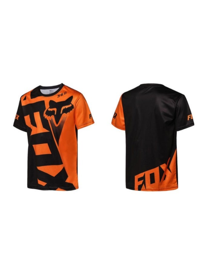 Fox Men's Outdoor Cycling Suit Off-road Road Mountain Bike Cycling Tops - Image 1
