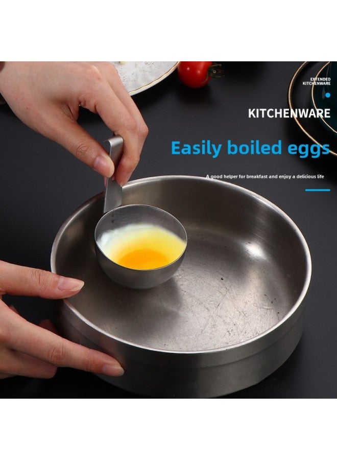 Egg Boiling Egg Hanging Ear Poached Egg Boiled Egg Mold Stamper Steamed Egg Spoon Pot Edge Special Full Net Hair-Specifications: Egg Cooking Tool - Image 4