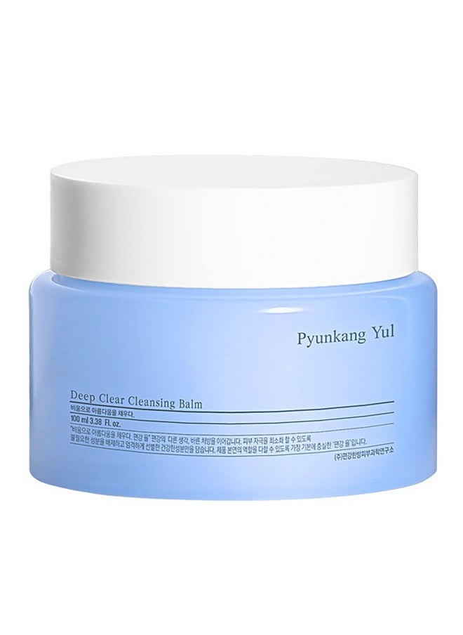 PYUNKANG YUL - Deep Clear Cleansing Balm Korean Makeup Remover All In One Face Wash Removes Heavy Makeup Perfectly 100Ml 3.38 Fl.Oz. - Image 1