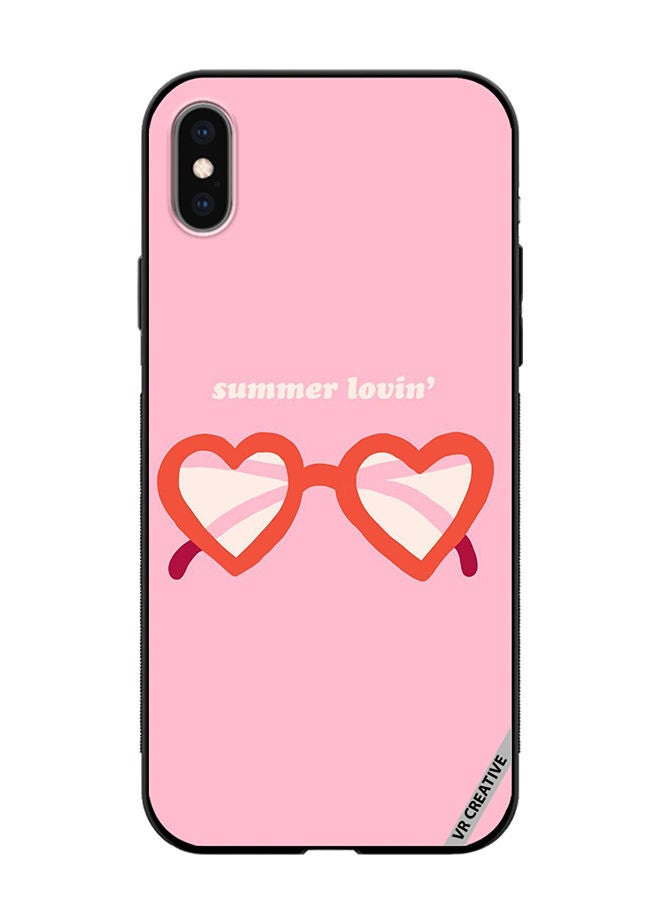 VR CREATIVE Protective Case Cover For Apple iPhone XS Max Summer Lovin Design Multicolour - Image 1