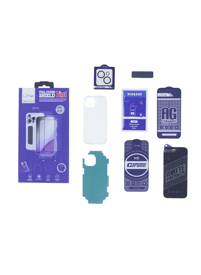 Line Protection Package for Apple iphone 15 plus - Image 2