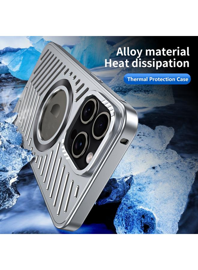 اس-توب جراب هاتف مغناطيسي معدني مبرد لهاتف iPhone 16 Pro MagSafe - Image 2