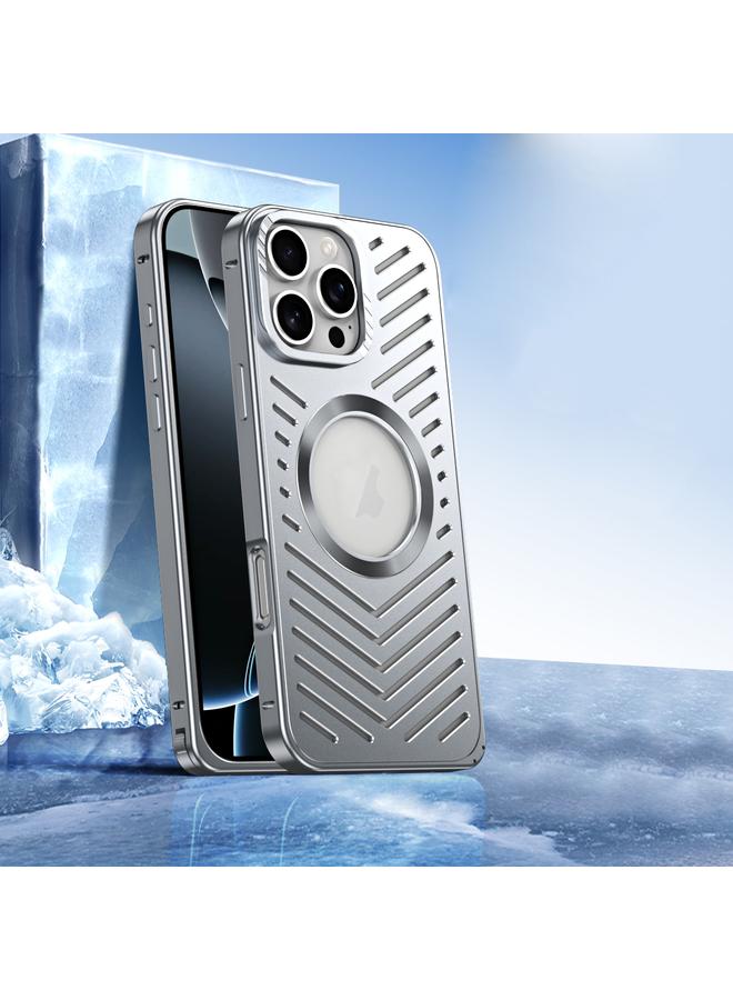 اس-توب جراب هاتف مغناطيسي معدني مبرد لهاتف iPhone 16 Pro MagSafe - Image 1