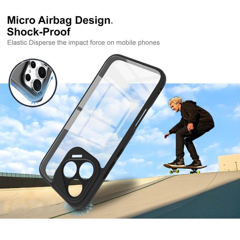 Imak For Honor 400 Lite Global Ux-9A Series Four-Corner Airbag Shockproof Phone Case - Image 4