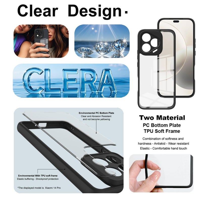 Imak For Honor 400 Lite Global Ux-9A Series Four-Corner Airbag Shockproof Phone Case - Image 5