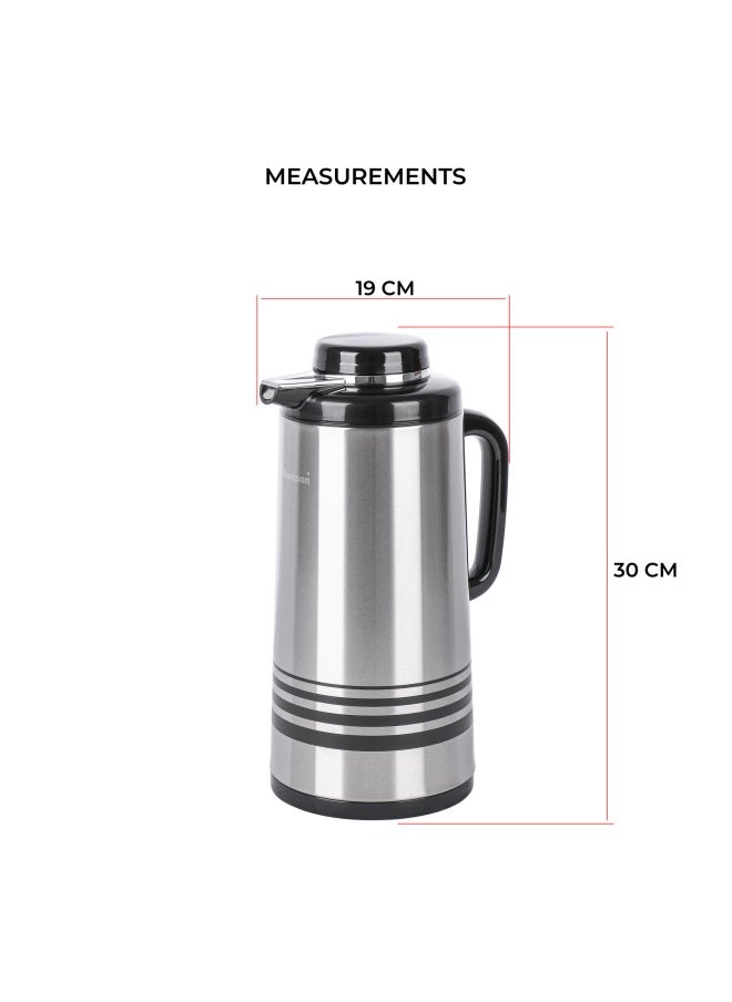 Vacuum Flask 1.6L Hot And Cold | Double Walled | Thermalsteel | Na-7731 - pzsku/Z23E2C73A3BCEC408275FZ/45/_/1718616285/7c0f2480-432c-4063-b490-a23cf9aac707