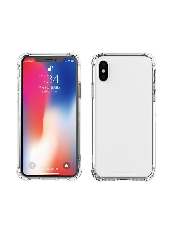 S-TOP Case For iPhone X / XS Shockproof TPU Frame + Acrylic Back Panel Protective Case - Image 1