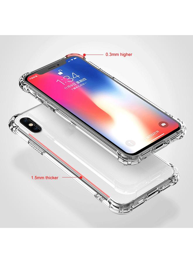 S-TOP Case For iPhone X / XS Shockproof TPU Frame + Acrylic Back Panel Protective Case - Image 5