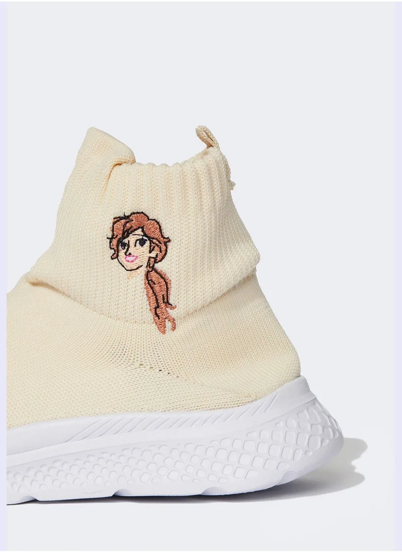 DeFacto Frozen Printed Socks Trainers
