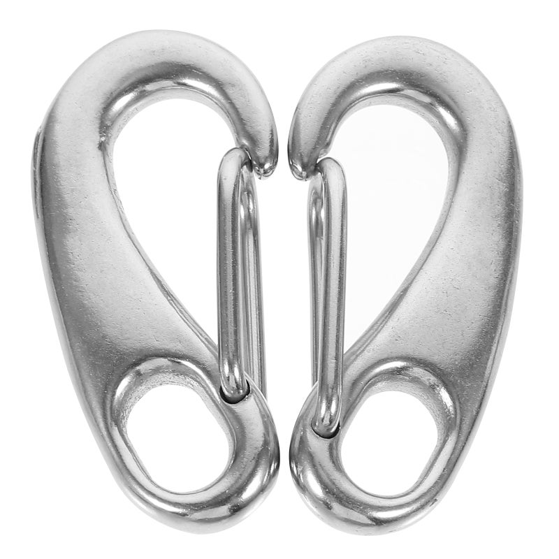 Stainless Steel Buckle,Durable for Wire Rope and Pet Chain,Adjustable Length - Image 1