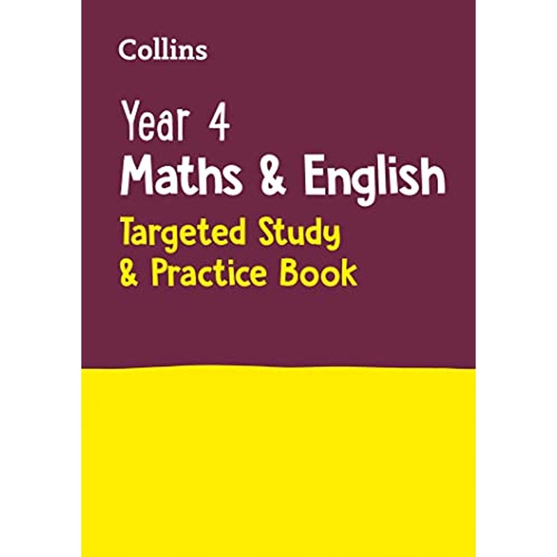 Year 4 Maths and English Targeted Study Practice Book