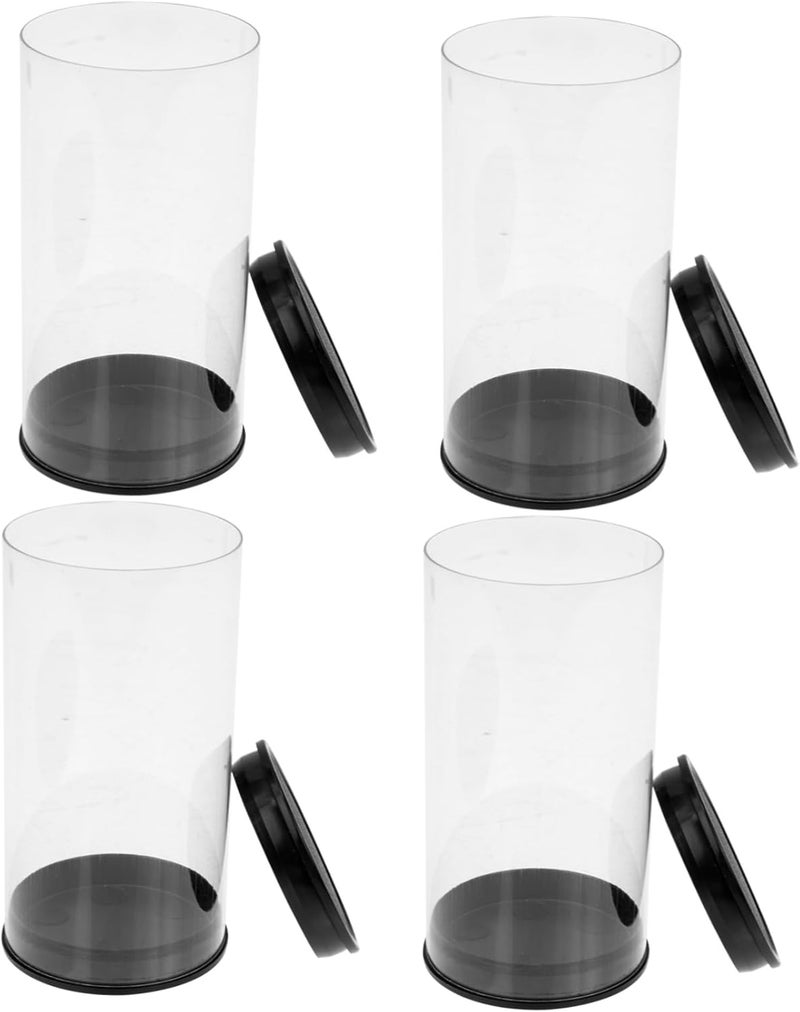 Transparent Golf Ball Display Case 9x4 7cm Durable Holder for Collectors Home Store Use - Image 1