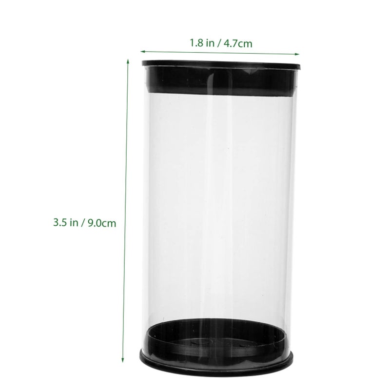 Transparent Golf Ball Display Case 9x4 7cm Durable Holder for Collectors Home Store Use - Image 5