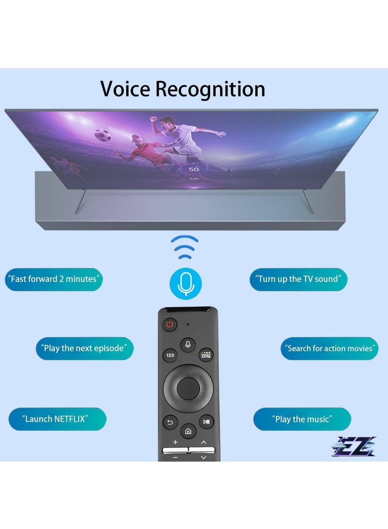 ELTRAZONE BN59-01292A BN5901292A Remote Control Compatible with Samsung Smart TV RMCSPM1AP1 QN49Q6FAMF QN55Q7CAMF QN55Q65FMF QN55Q6FAMF QN55Q75FMF QN55Q7CAMFXZA Batteries Batteries with battery - Image 2